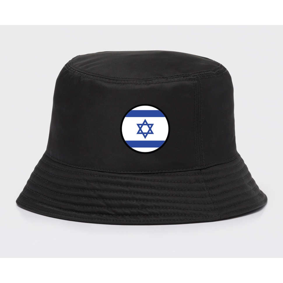 Topi Bucket Premium CAMOE Israel Flag Bendera Israel