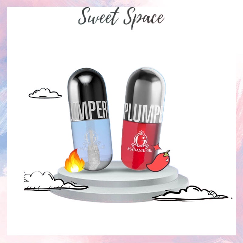 MADAME GIE LIP PLUMPER MAKEUP LIPSTICK VITAMIN BIBIR [SWEETSPACE]