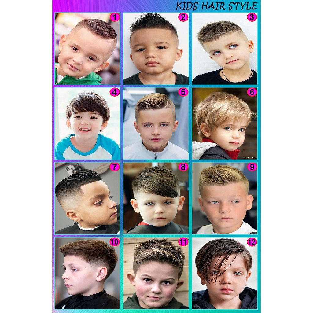 Poster Pangkas Rambut / Poster Rambut Anak