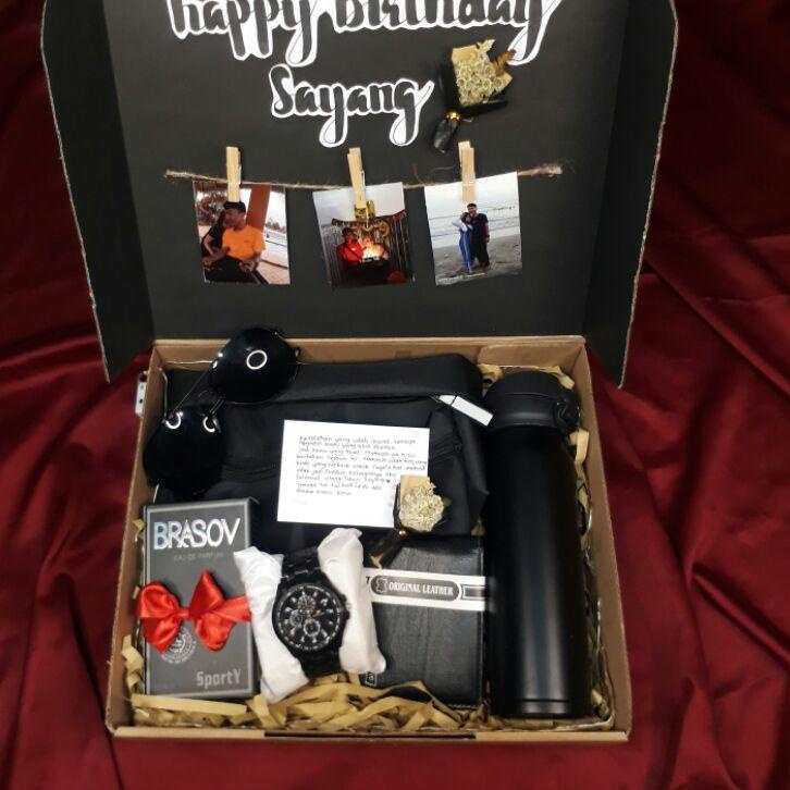 

✨SHOPEE MALL✨ hadiah cowok / giftbox / gift / black series / hamper ultah !!!