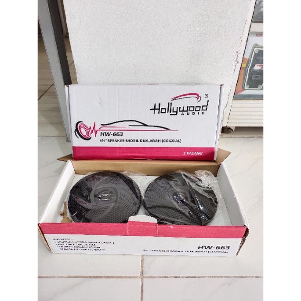 Speaker coaxial Hollywood HW-663