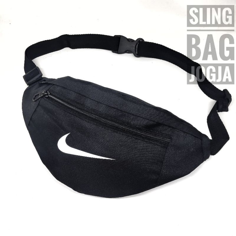 Tas Selempang Bahu Waterproof - Waistbag Sport Logo Nike Multifungsi