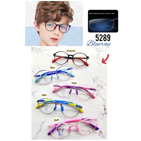 kacamata anak 5289 - frame kacamata anak