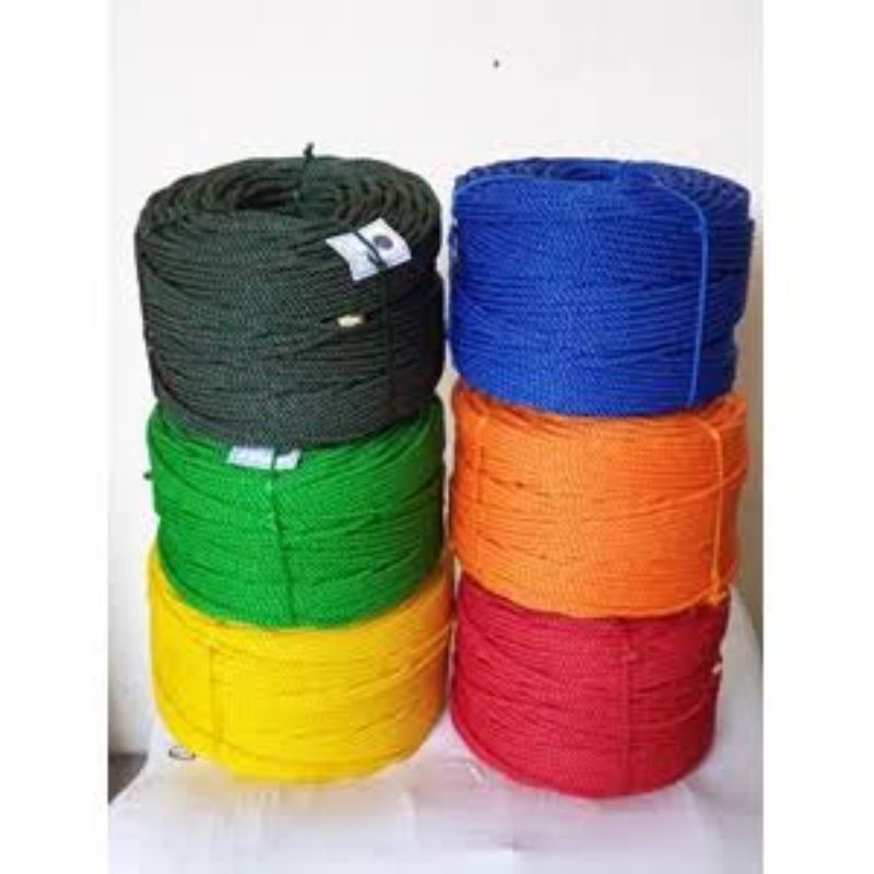 1 ROLL UTUH 150 METER Tali tambang 2mm / tambang PE 2 mm cap / tali tampar 2mm cap roda ikan +/- 150 METER