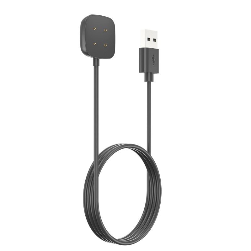 Btsg Braket Stand Stabil Charger Jam Tangan Tahan Lama Untuk Versa4Per3/Sense USB Fast Charging Cable Cord Holder Adaptor Daya Br