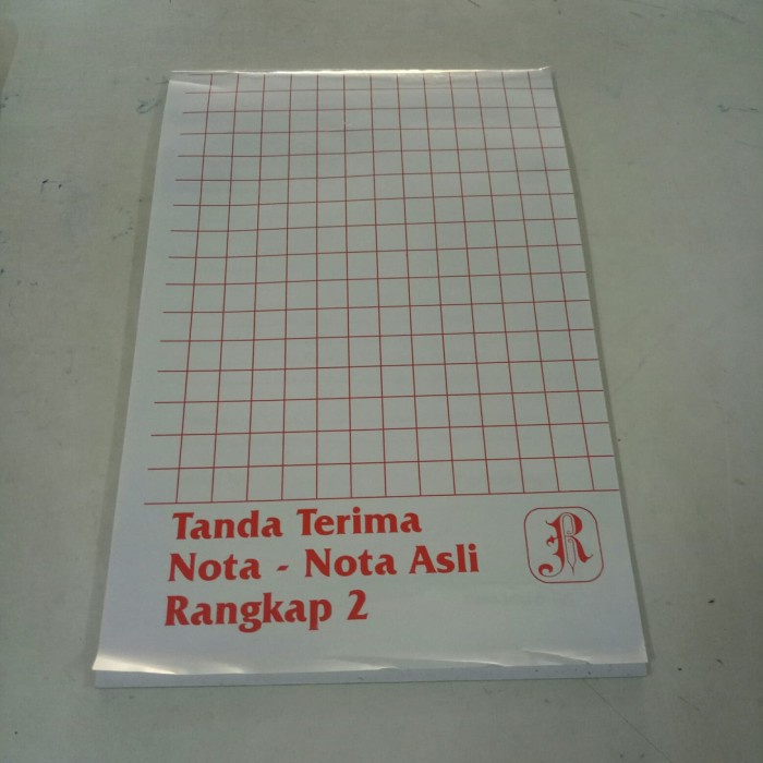 

murah Buku Tanda Terima Nota Asli / Faktur NCR 2 Ply