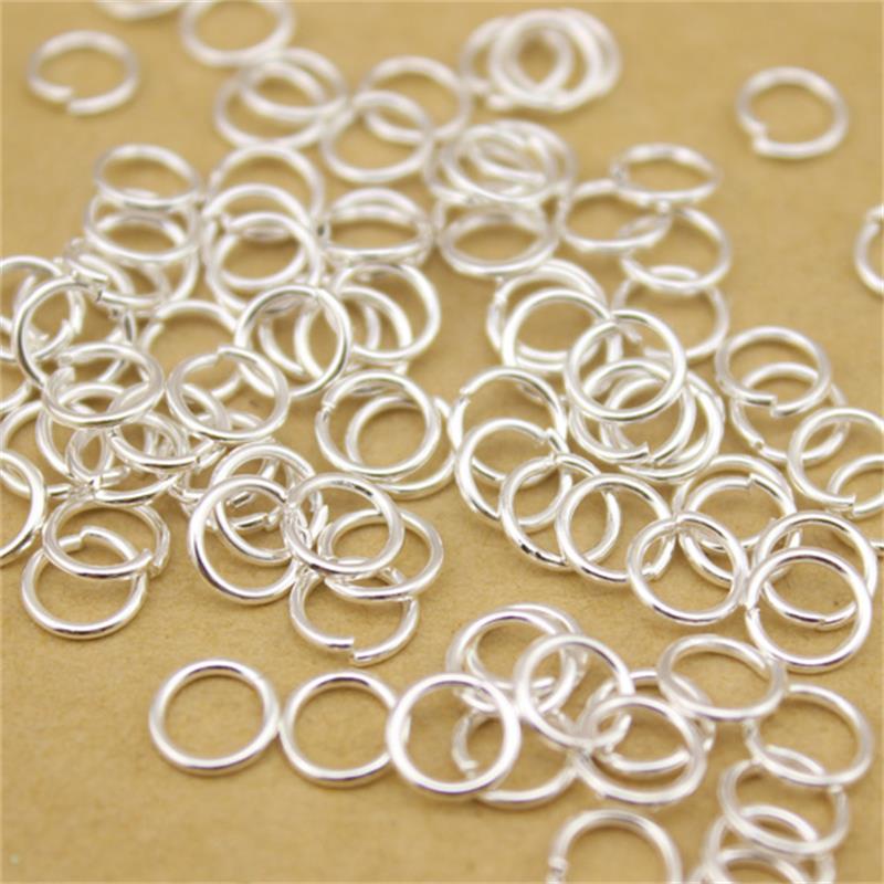 Jump Ring Bulat Emas dan Nikel Ring O DIY Bahan Craft