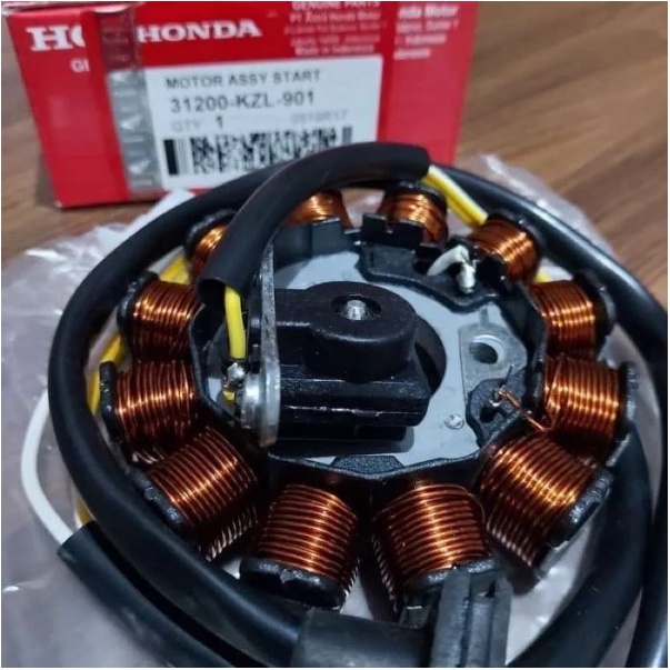 Spull Assy Stator Comp Spul Pulser Honda Beat FI PGM CBS Vario 110 LED Scoopy F1 KZL