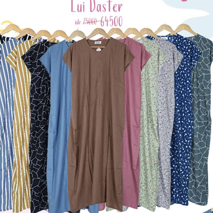 Tren Terbaru Lui Daster Busui by DAINIK Homewear LD125 Panjang Semata K