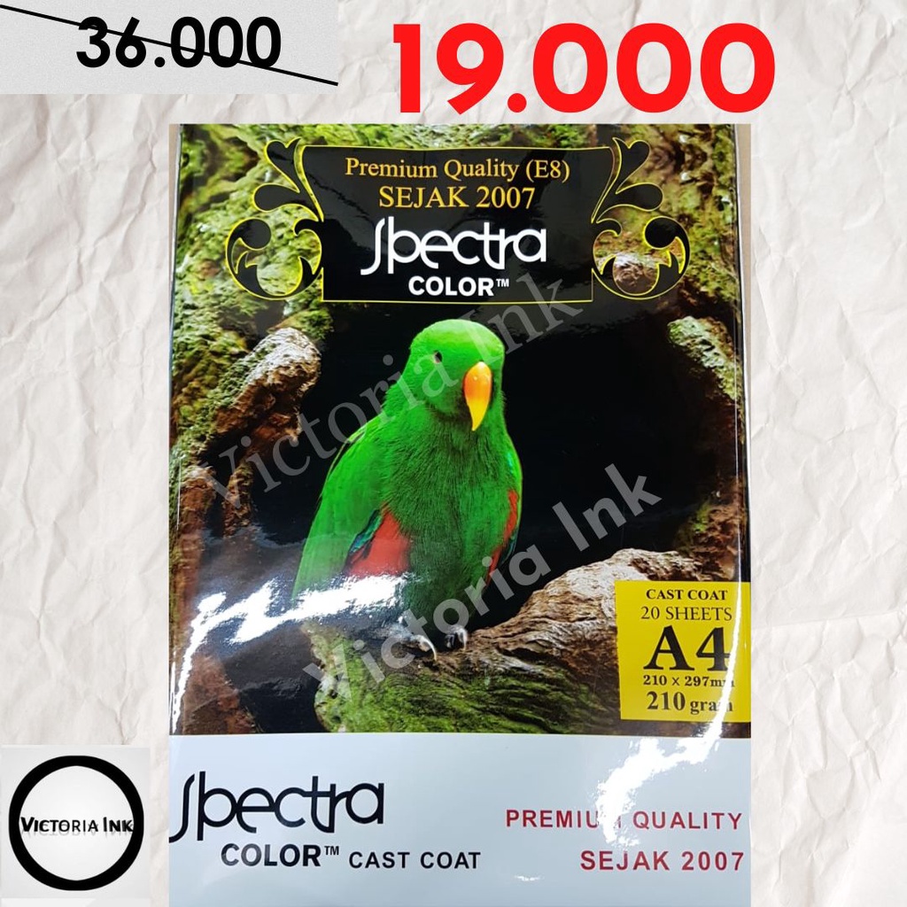 Kertas Foto Spectra 210 gr Photo Paper Spectra Kertas Foto Spectra Premium Quality Inkjet Photo Paper 210gsm