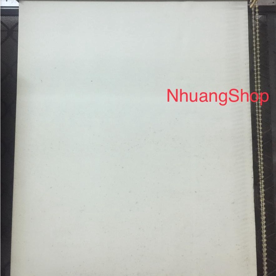 Roller blind chain sistem HEAD RAIL RANTAI BESAR bahan blackout anti cahaya