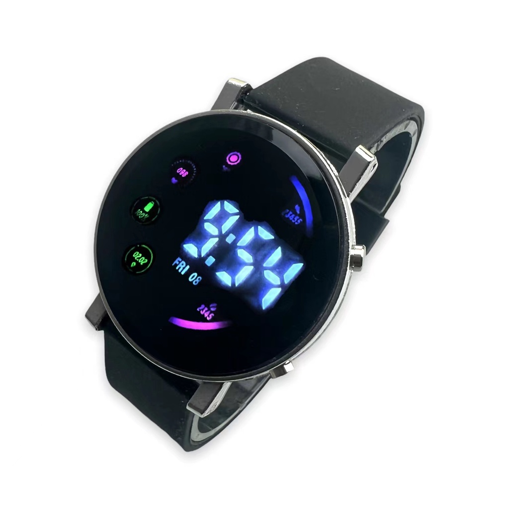 [DGS] COD✅ Jam Tangan Wanita Pria Digital Rubber Anti Air LED Watch Electronic Fashion Harga Grosir S1216