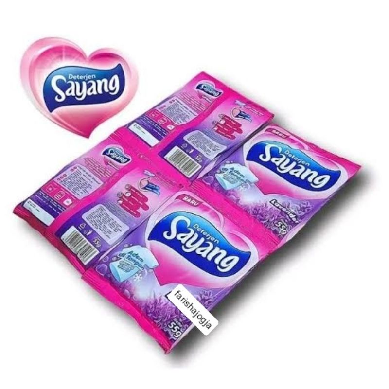 ✨ FSFF ✨ Detergen Deterjen Sayang 1 renceng 6 sachet