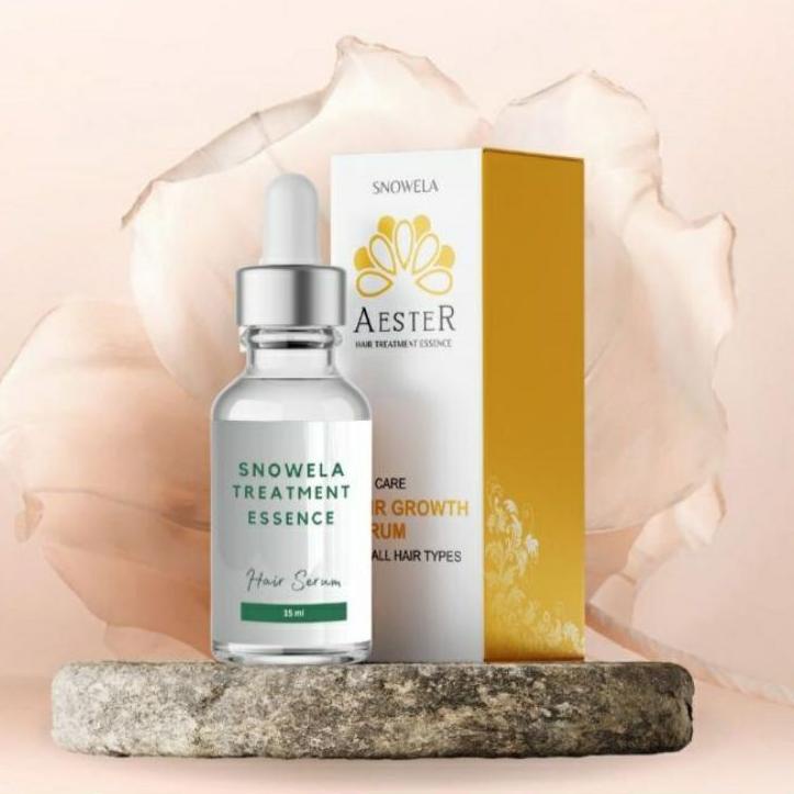 Diskon✔️SNOWELA Hair Serum Treatment Essence Serum Penumbuh Rambut BPOM 100% Original|KD3