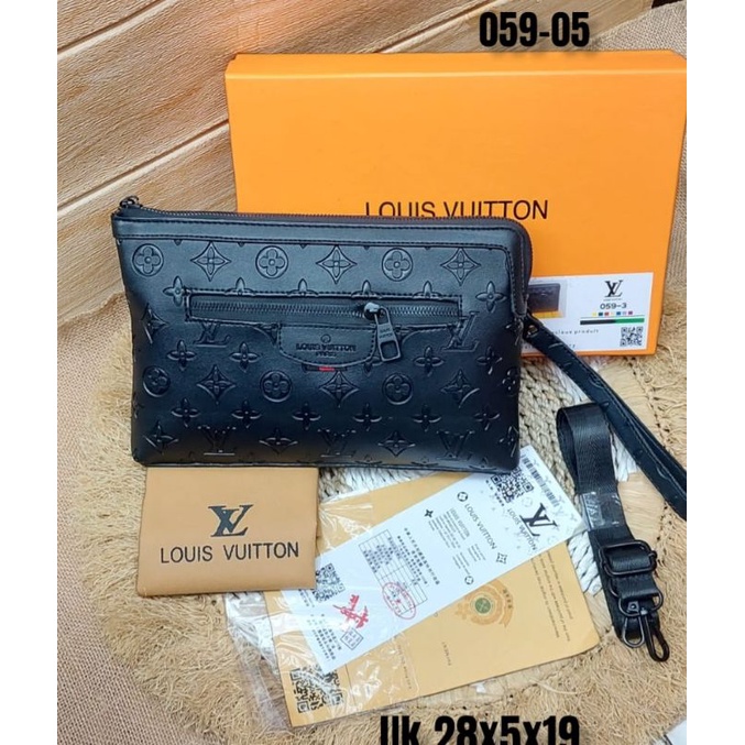 Tas Slempang Atau Cluth Pria Wanita Kode 059 Handbag Import Free Box