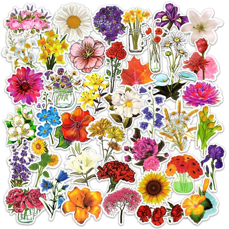 

Stiker Aesthetic Bunga Pack Style 260371