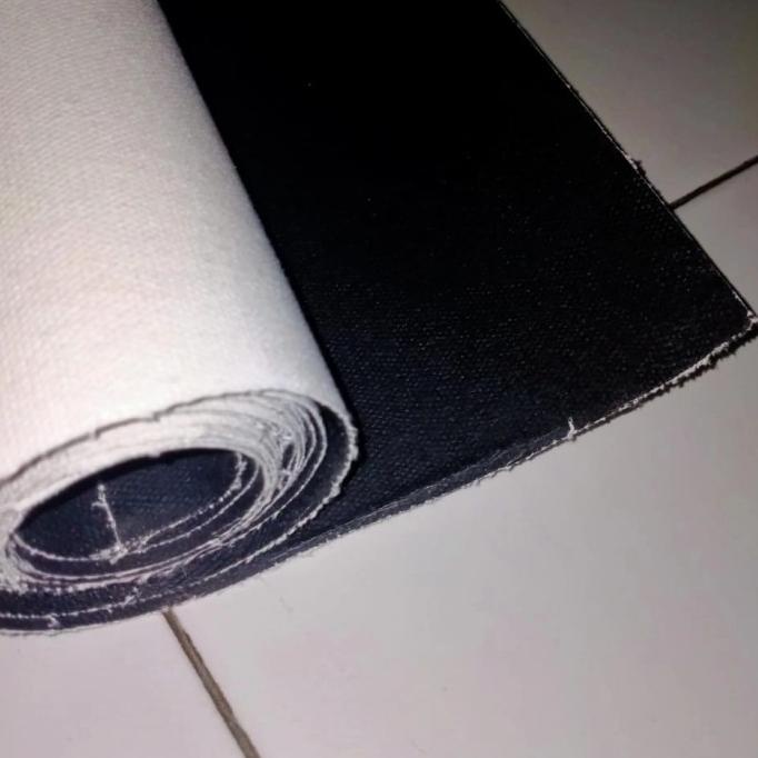 

canvas roll hitam 150x200cm bagus