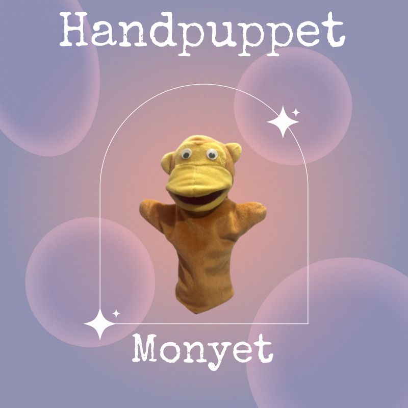 Boneka Tangan Karakter Hewan | Boneka Hewan | Boneka Muppet 30cm
