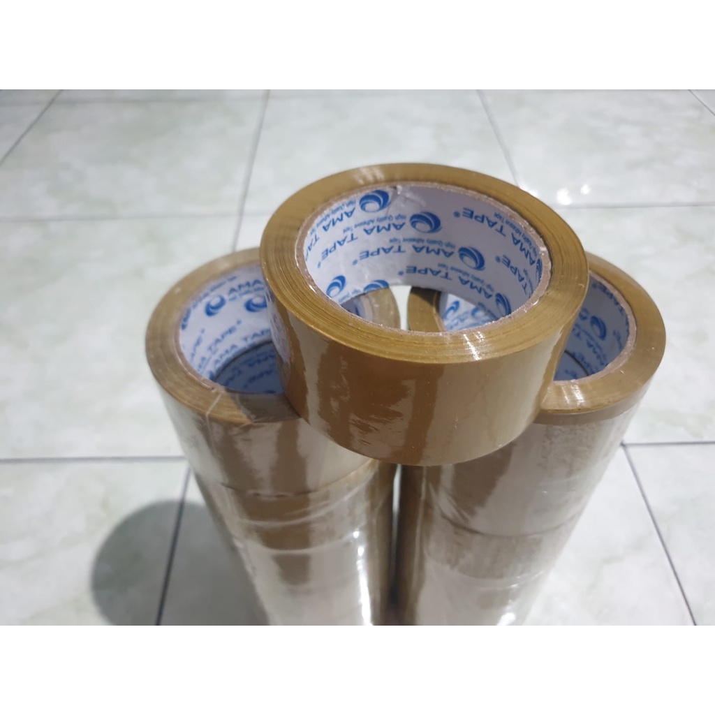 

Lakban perekat coklat / opp perekat coklat (Brown)