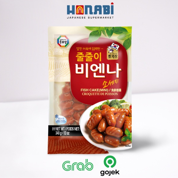 

Surasang Vienna Mini Sausage 340g - Fish Cake Sosis Made In Korea