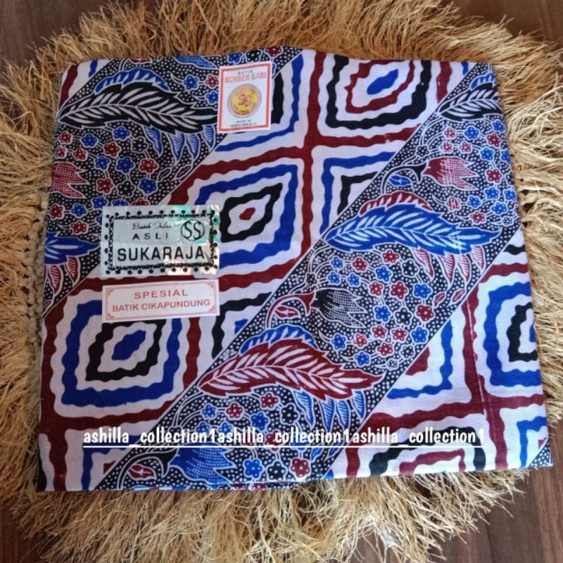 KAIN PANJANG / KAIN JARIK BATIK SUKARAJA / SAMPING KEBAT