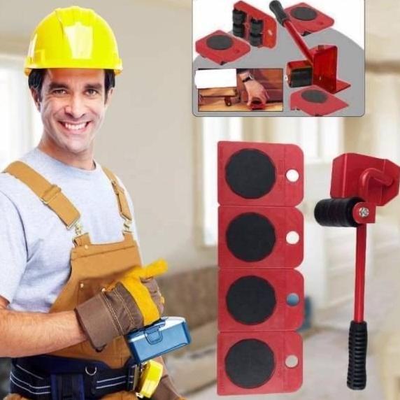 

Ready stock] mover roller moving tools furniture lifter sliders moving tools set al