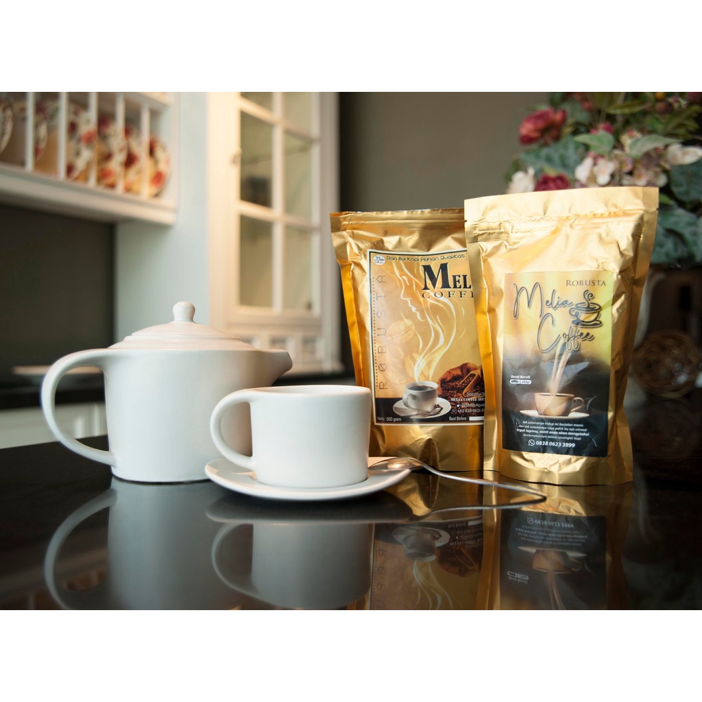 

Melia Coffee 500gram (Kopi Robusta Lampung)
