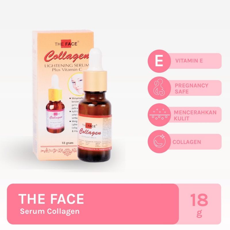 The Face Collagen Serum 18 g Whitening