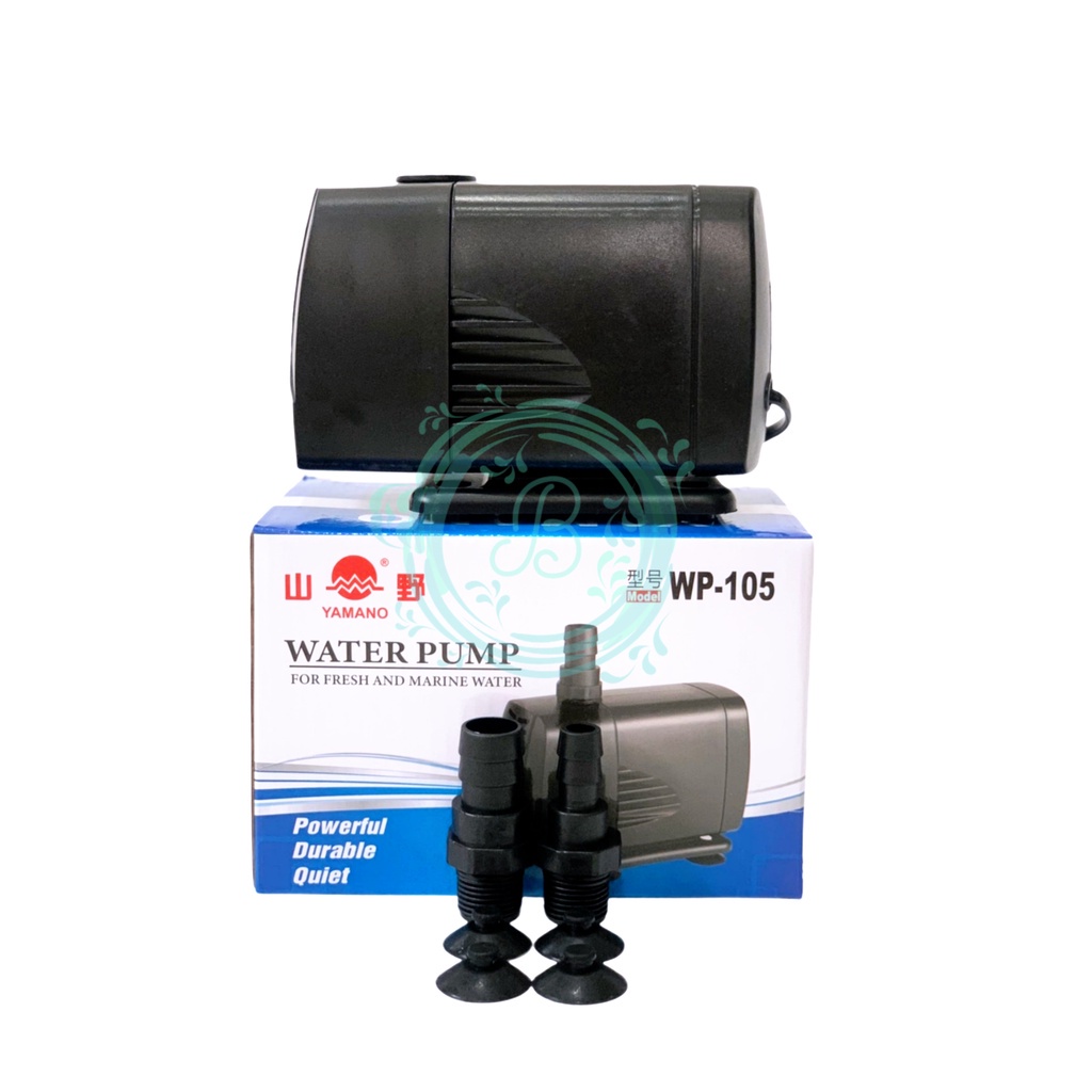 Yamano WP 105 Pompa Air Celup Aquarium Aquascape Ikan Kolam Hidroponik Submersible Water Pump