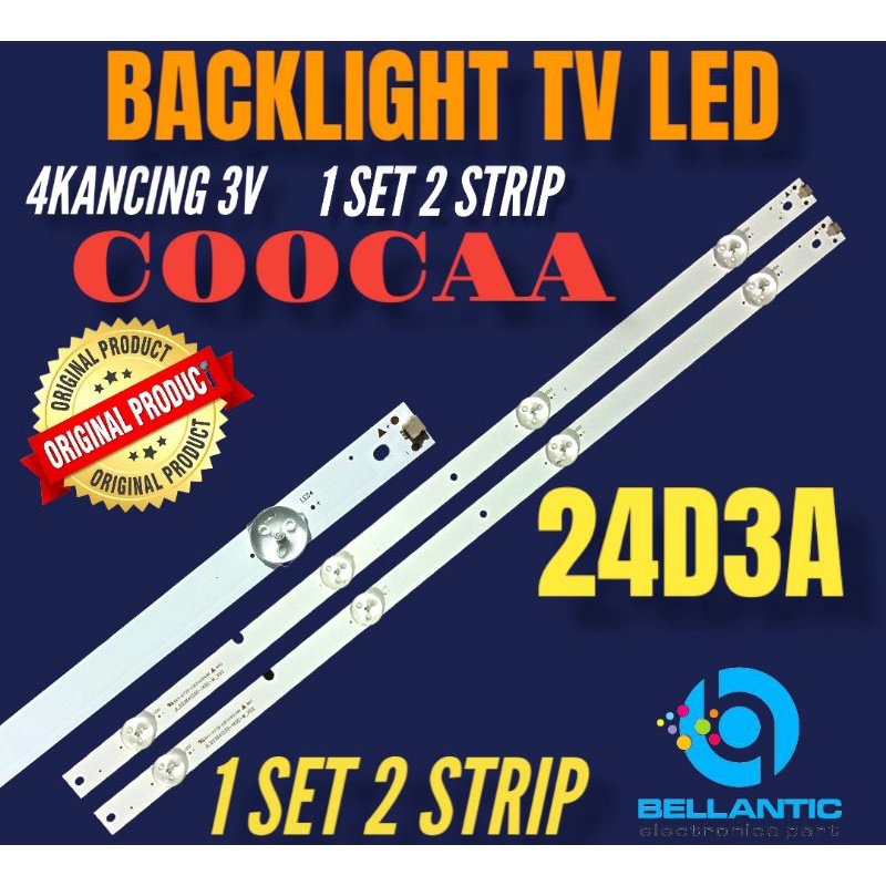 BACKLIGHT TV LED 24INCH COOCAA 24 D3A