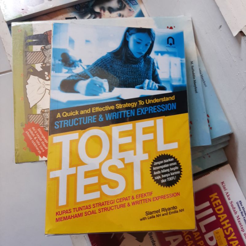 

⚡BEST SELLER⚡Toefl Test Structure Dan Written Expression