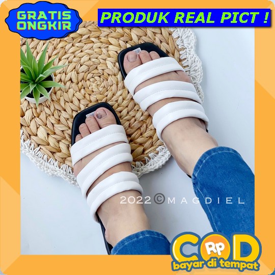 Anina Sandal Selop Teplek Kepang Tali Zr-01 Sandal Teplek Wanita Kekinian Teplak Wanita Import Terba