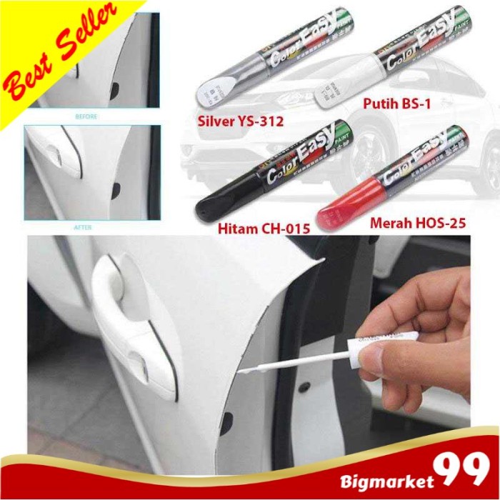 Spidol Penghilang Baret Lecet Goresan di Body Mobil - Hitam