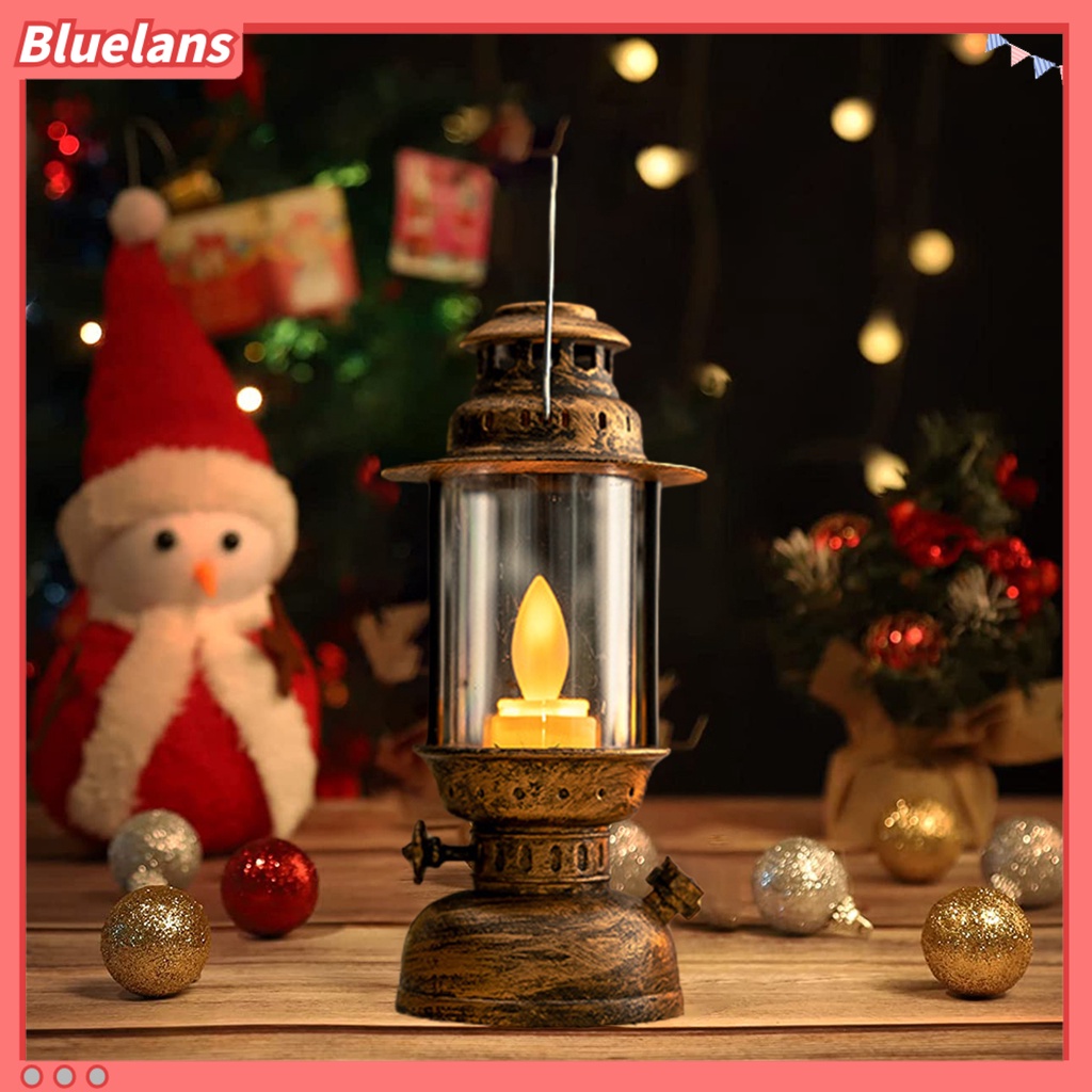 (In Stock) Lampu Gantung LED Bentuk Lilin Bahan Plastik Gaya Retro