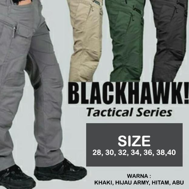 Sale plus--CelanaTactical Blackhawk Panjang / Celana Blackhawk PE Pria Wanita