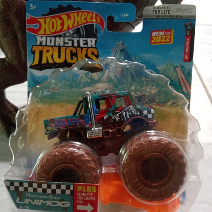 Murah Hotwheels Hot Wheels Monster Trucks Truck Mercedes Benz Unimog Bagus