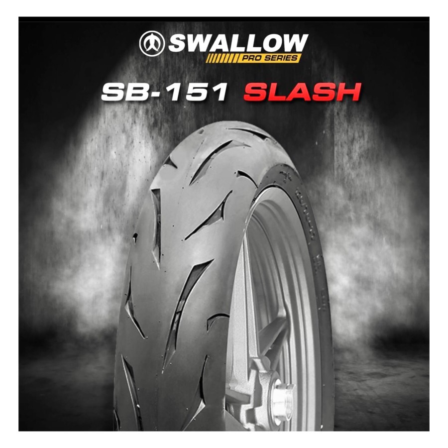 Ban Yamaha NMAX Swallow Slash Soft Compound ( Paket Depan Belakang )
