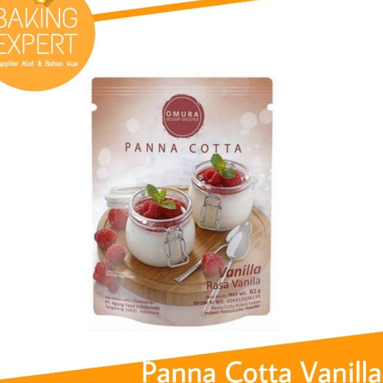 

Promosi Menarik--Panna Cotta vanilla 82gr Omura Dessert vanila Pudding pannacotta