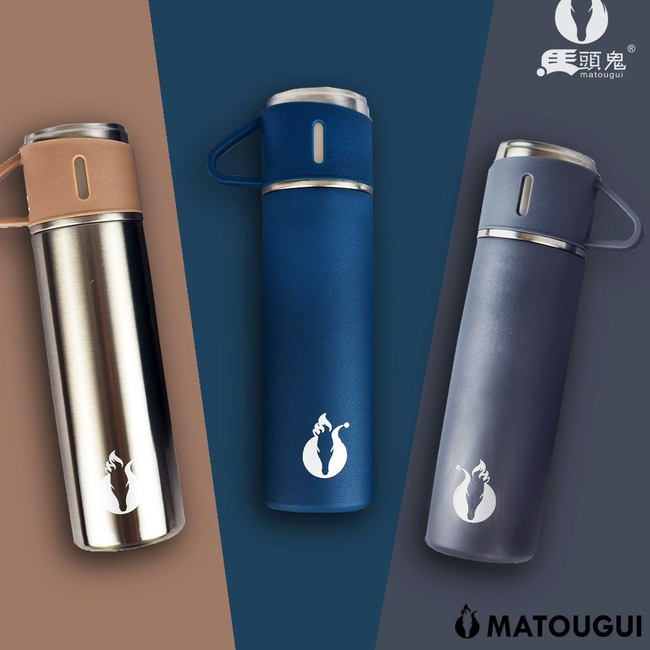 Pasti Kekinian TBESHOPINDO Botol Minum 500ml Termos Vaccum Flask Panas Dingin A36321-3