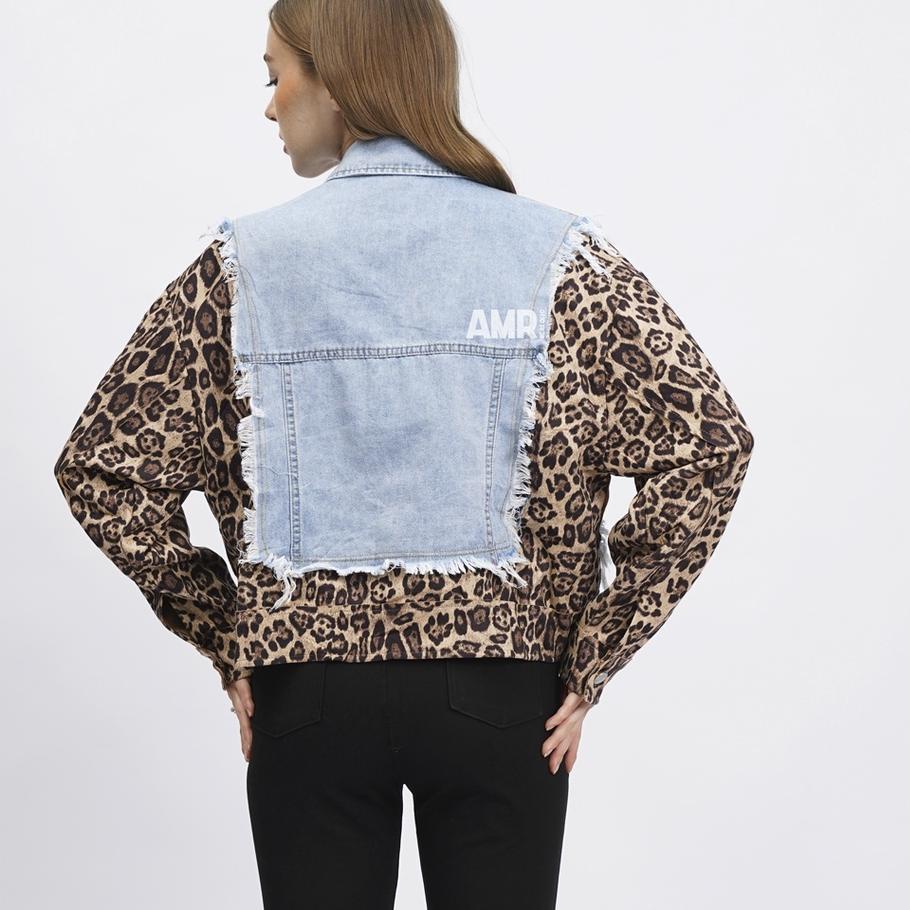 ✔️New Arival AMR ORIGINAL - LEOPARD JEANS 931 - JACKET JEANS TOXIC