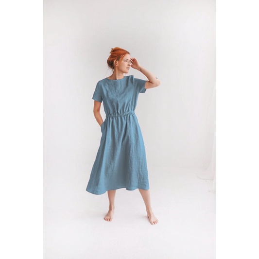 DRESS MURAH - FAIRY LINEN DRESS