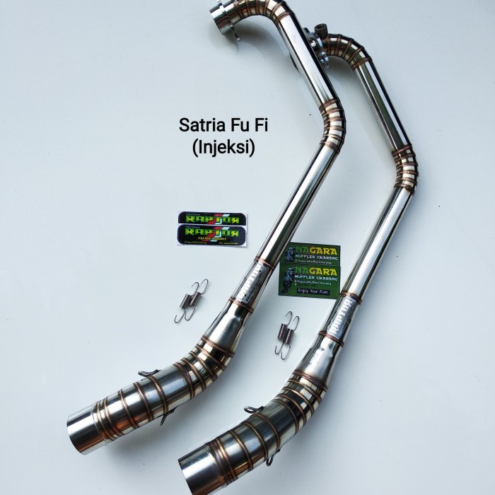 jk Leheran Stainless Satria Fu Fi Injeksi Original Raptor