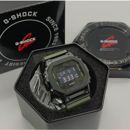 Original Jam tangan pria casio GShock GM-5600B-3DR