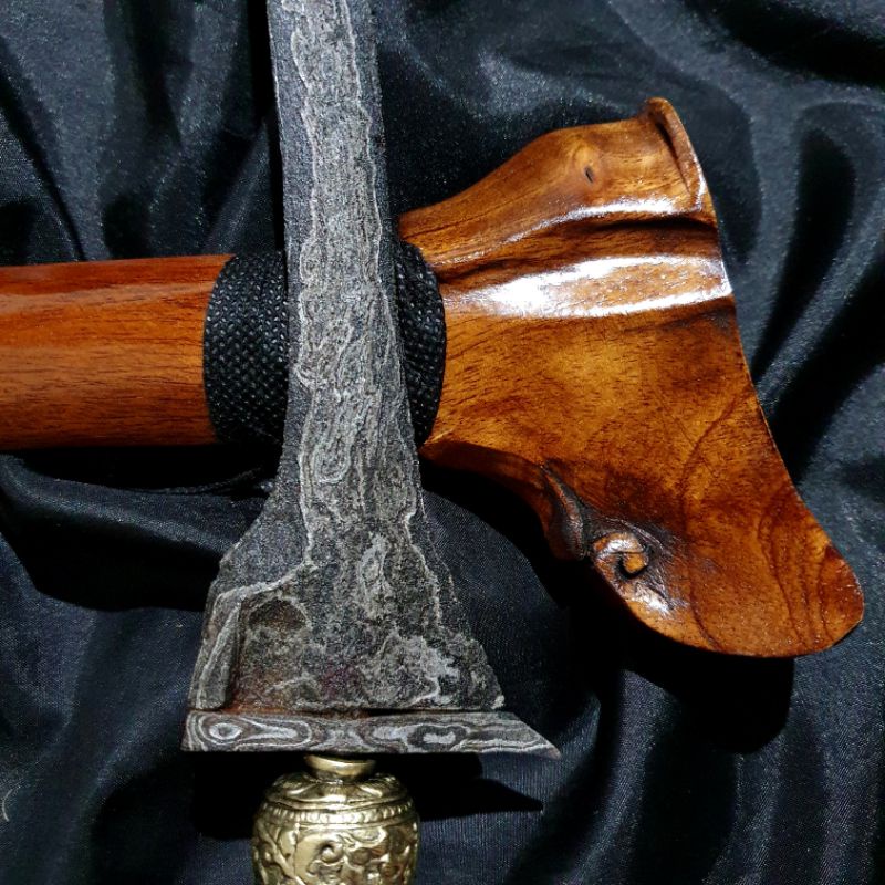 Keris Pulanggeni Lurus Rojo Gundolo Tangguh Est. Mojopahit