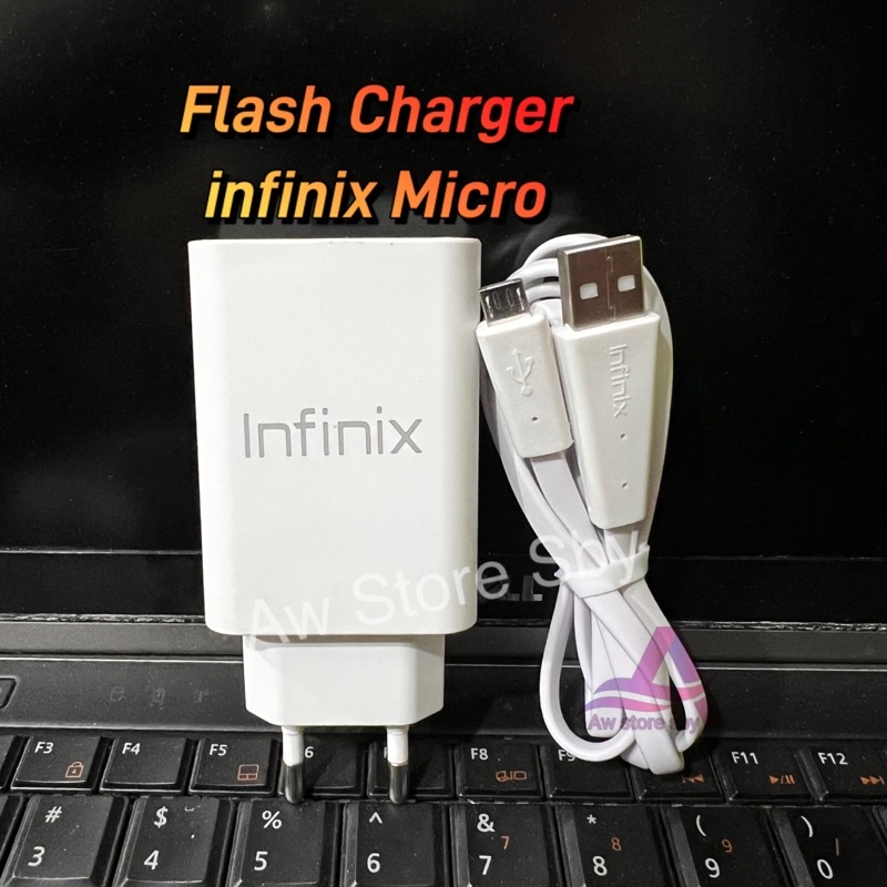 FLASH CHARGER INFINIX MICRO USB FAST CHARGING 3A NOTE 7/ 7 Lite/HOT 7/HOT 8/HOT 9/HOT 10S/10 PLAY (33W MICRO)