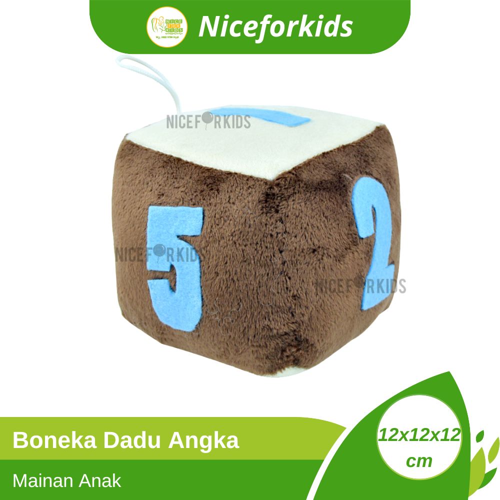 Boneka Dadu / Boneka Anak / Boneka Bentuk Dadu