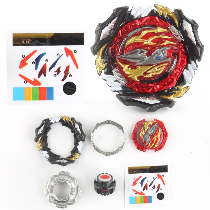 Gasing Beyblade Burst DB merk Flame B-197 Divine Belial Nexus
