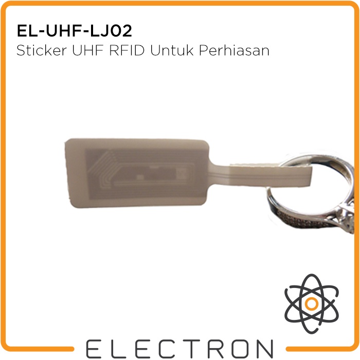 EL-UHF-LJ02 UHF RFID Tag Jewelry Label Sticker NXP UCODE 7 Perhiasan