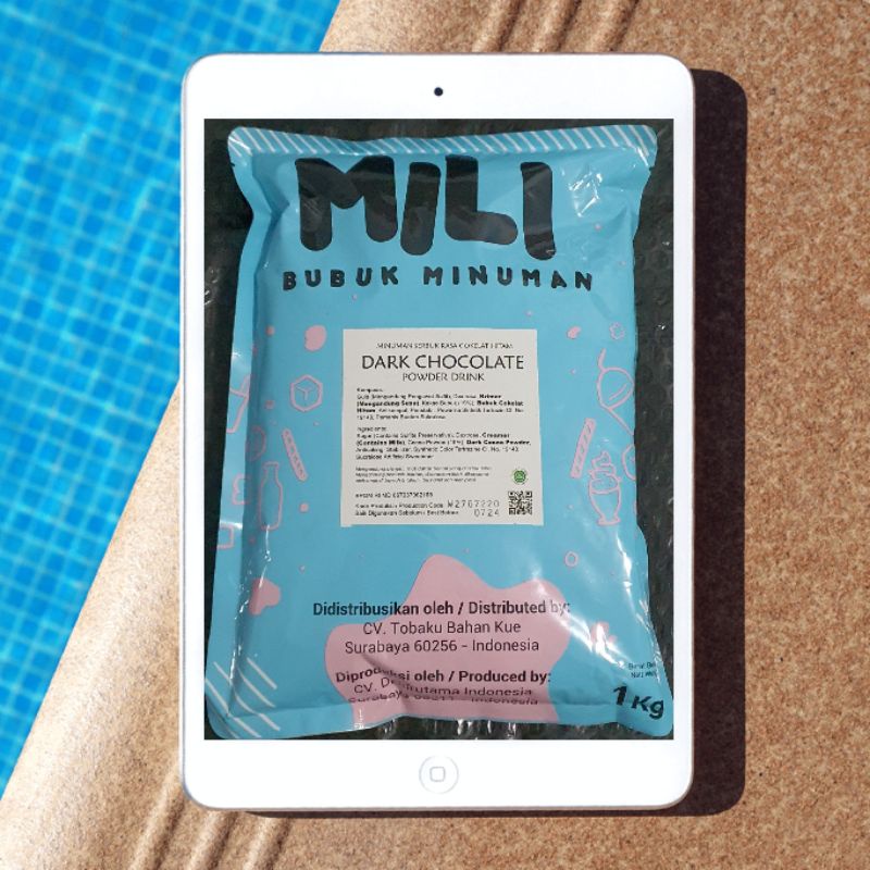 

POWDER DARK CHOCOLATE 1KG/POWDER MILI
