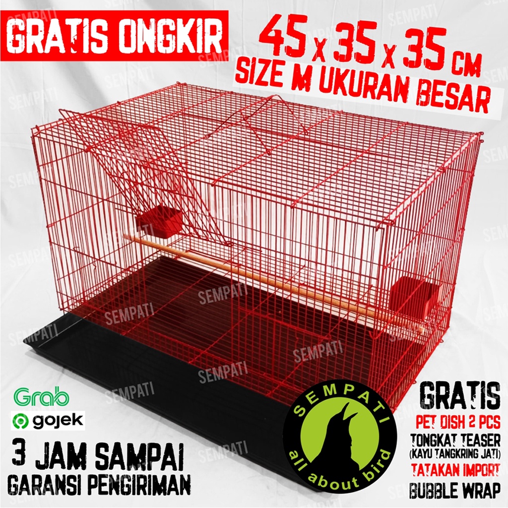 KANDANG KUCING PET CARGO SIZE M 50 X 38 CM KANDANG KUCING KITTEN KANDANG KUCING BESI MURAH SANGKAR KANDANG RUMAH TEMPAT TIDUR KUCING ANJING KELINCI SUGAR GLIDER MEDIUM KDMCAT